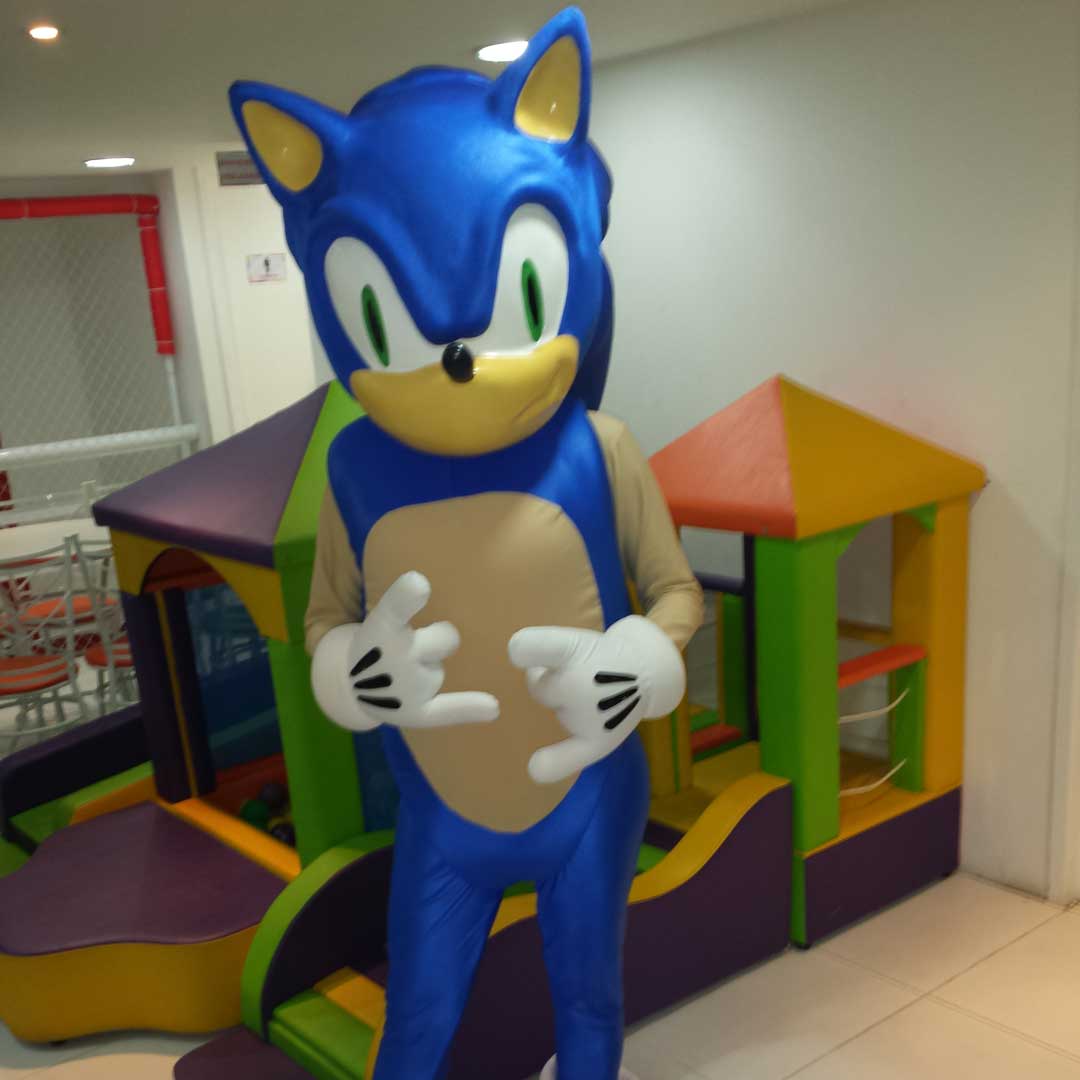 Sonic - Personagem Vivo RJ